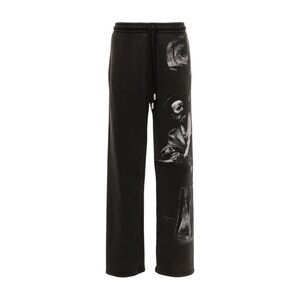 Off-White St. Matthew Sweatpants 'Black/Grey' • XL